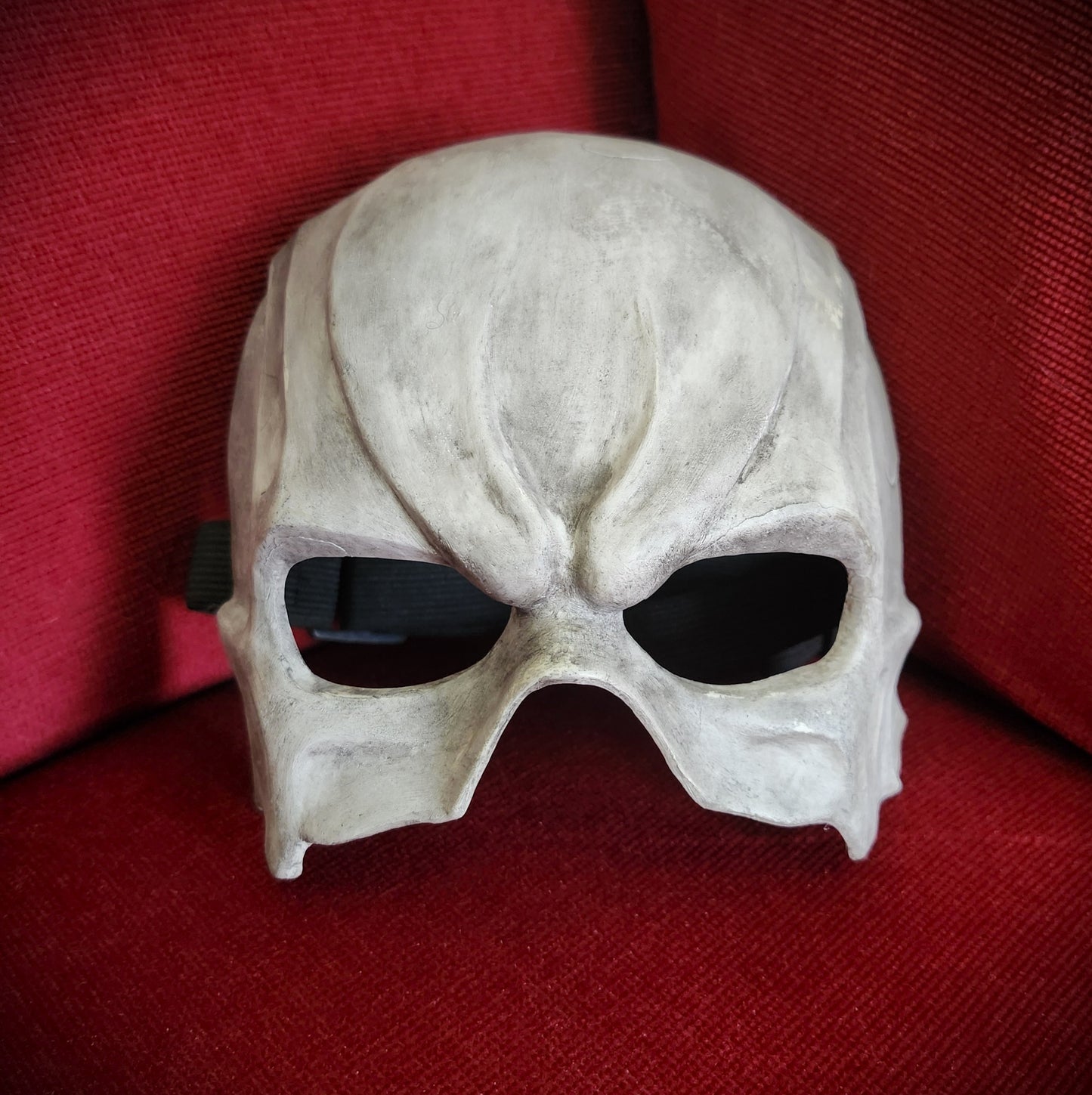 Skull (matt) Half Dome mask