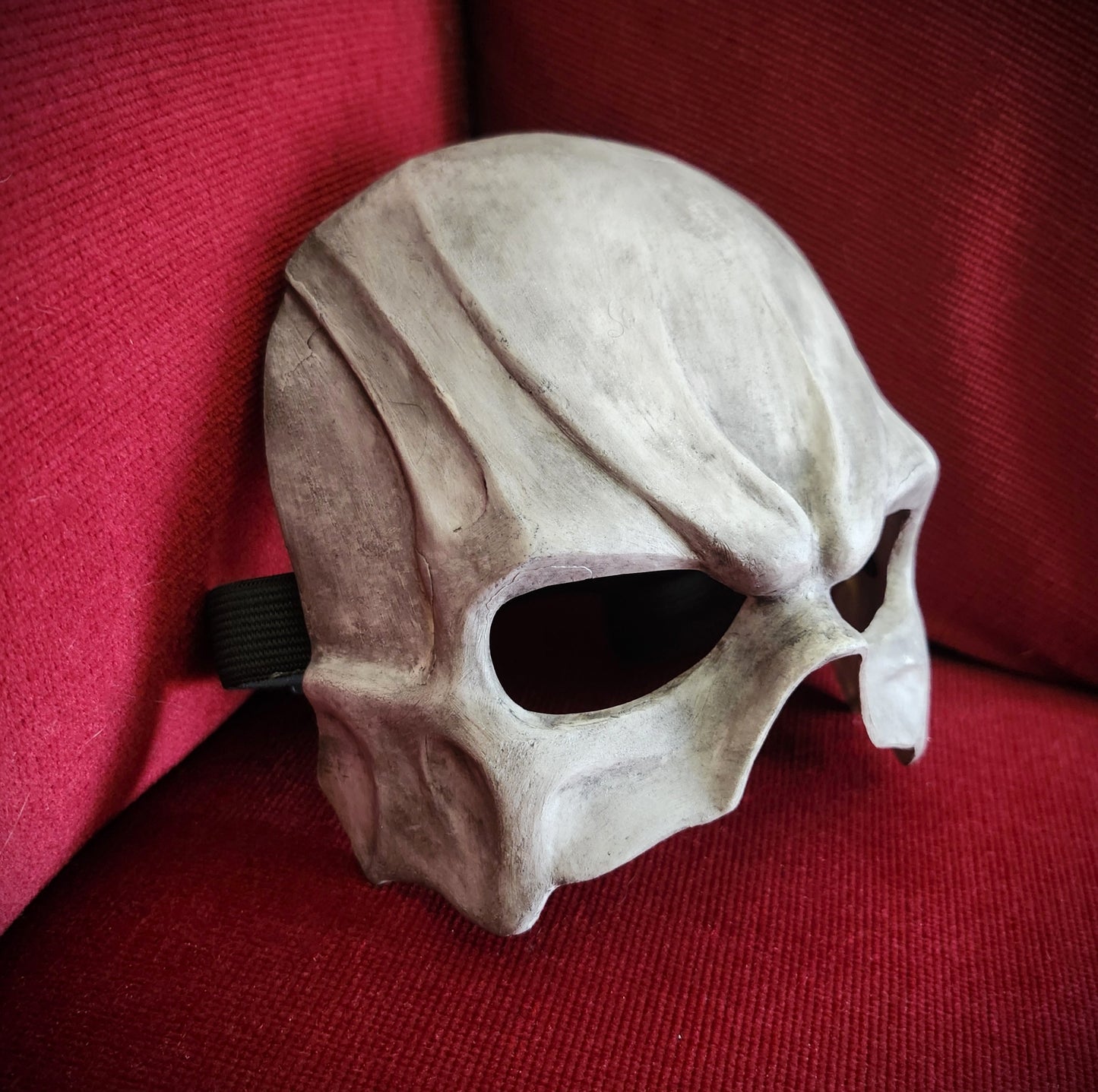 Skull (matt) Half Dome mask