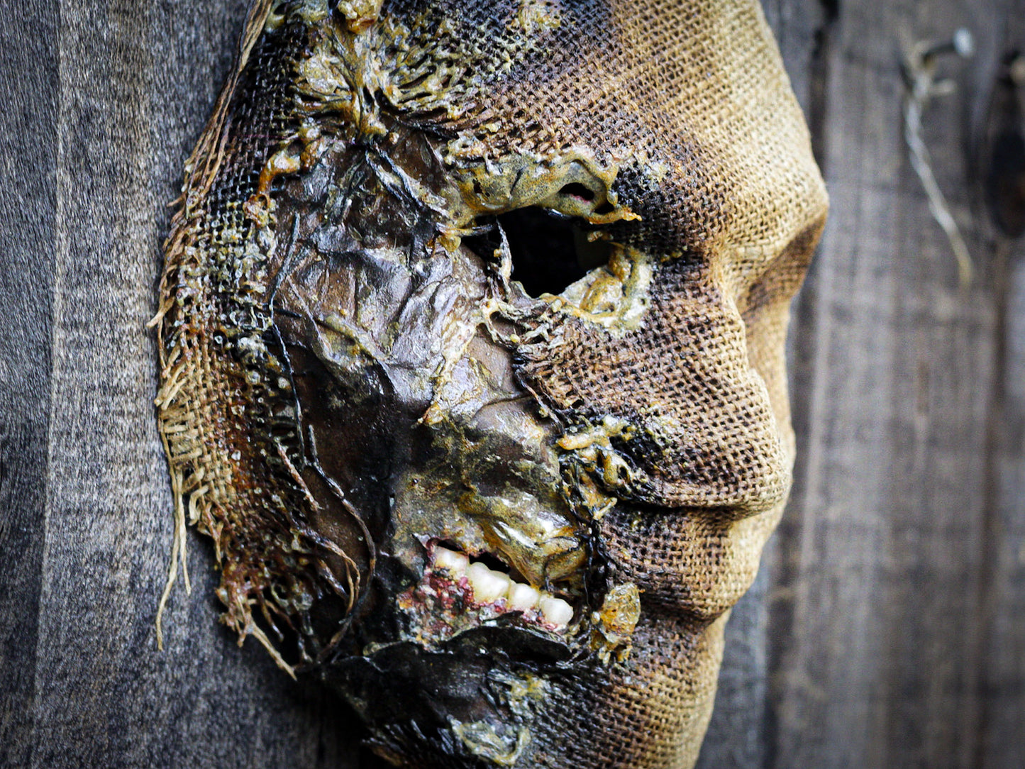 Burned Scarecrow mask