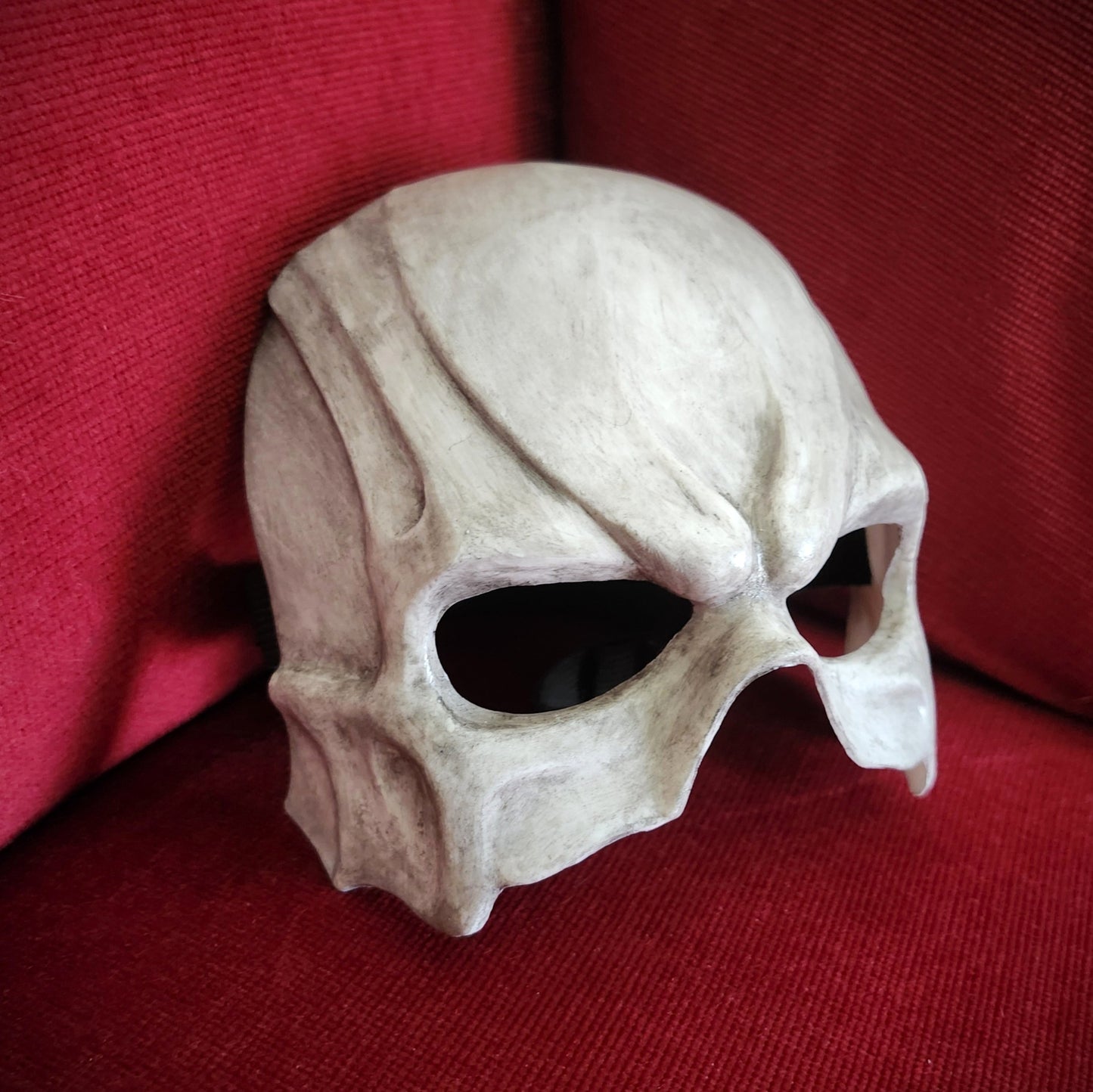 Skull (Glossy) Half Dome mask
