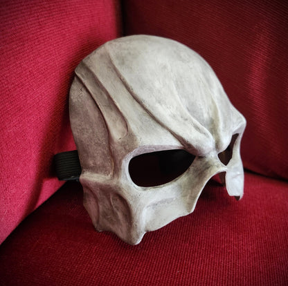 Skull (matt) Half Dome mask